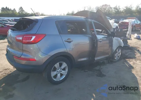 2011 Kia Sportage Lx z USA, uszkodzony, nr VIN KNDPBCA24B7165232